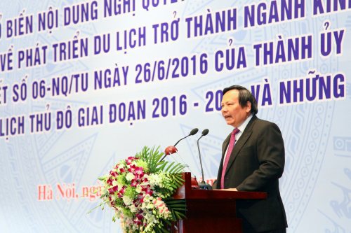  Tổng cục trưởng TCDL Nguyễn Văn Tuấn quán triệt Nghị quyết 08-NQ/TW